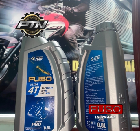 Nhớt Fuso Cho Xe Mô Tô 20W-50 (Chai 1L)