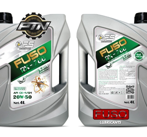 NHỚT FUSO RX 700 API 20W-50 (XE Ô TÔ 4L)